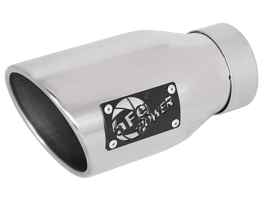 Stainless Steel aFe Power Exhaust Tip, 1 Pack 49T30452-P09