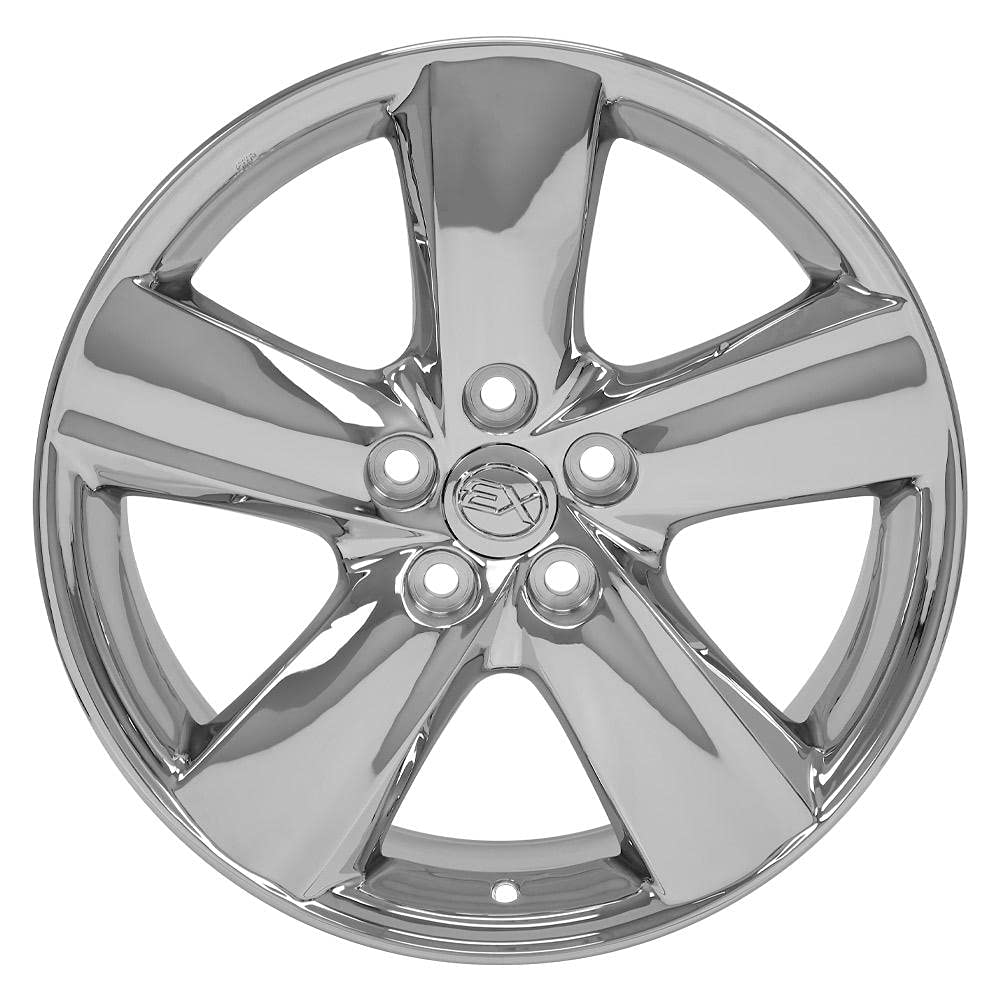 18 Inch OE Wheels LX19 Rim Fits LS460 Style 5x114.3 18x8 Chrome - Hollander 74196 (1)
