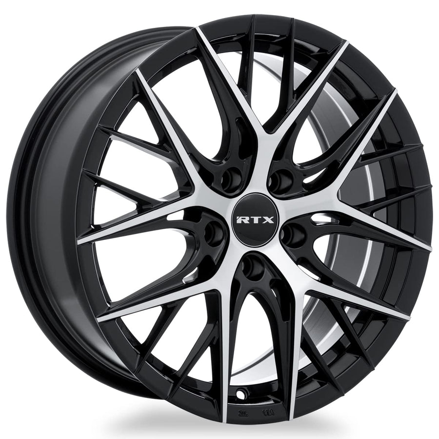 083035 • RTX® Valkyrie • Gloss Black Machined • 20x8.5 5x114.3 ET38 CB73.1