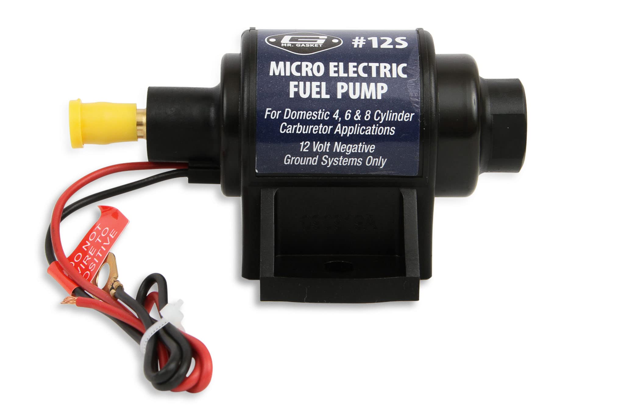 Micro Electric Fuel Pump Mr. Gasket 12S