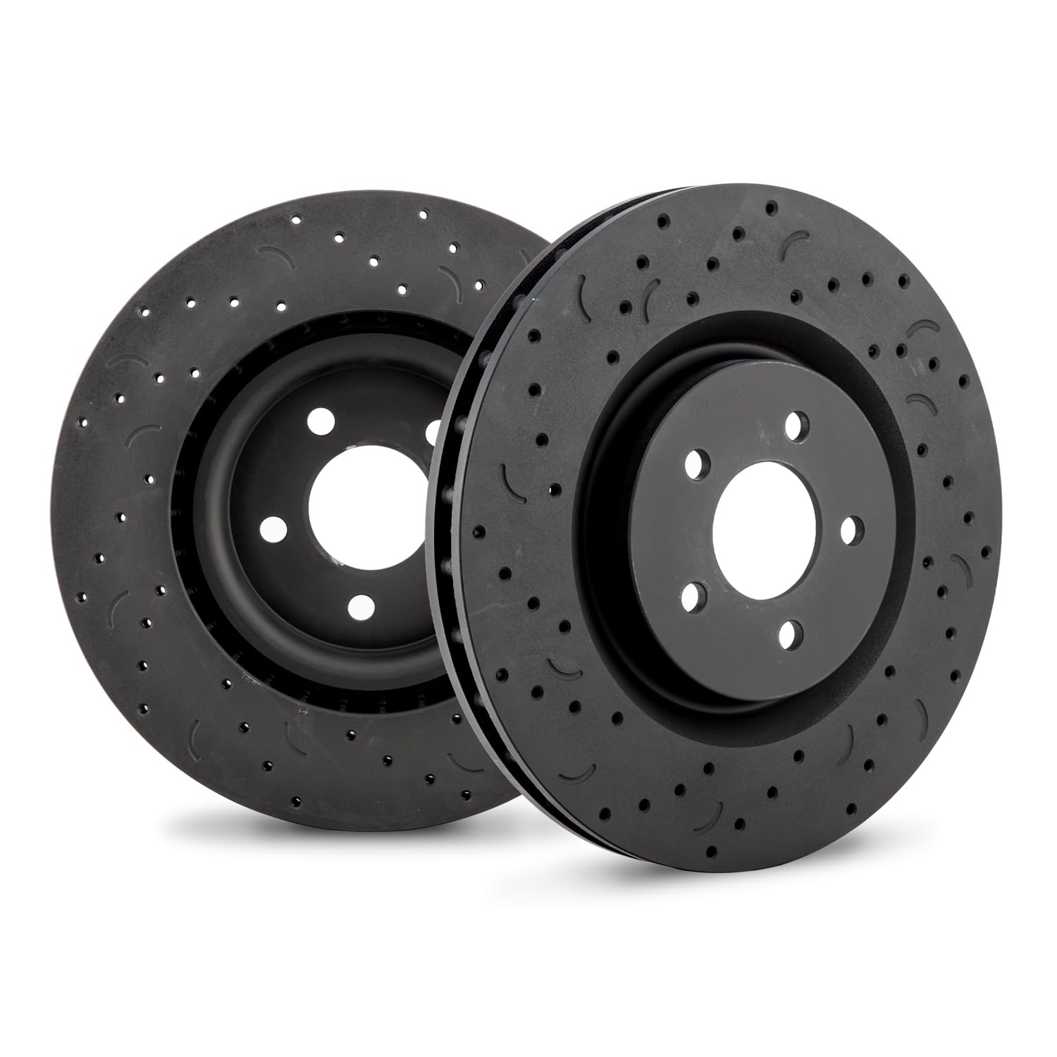 Hawk Performance Cross-Drilled and Slotted HTC4058 Talon Rotors