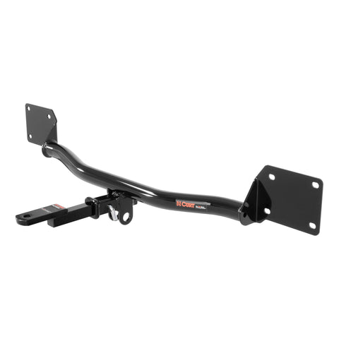 CURT Class 1 Trailer Hitch with Ball Mount, 1-1/4-In Receiver, Fits Mini Cooper Select