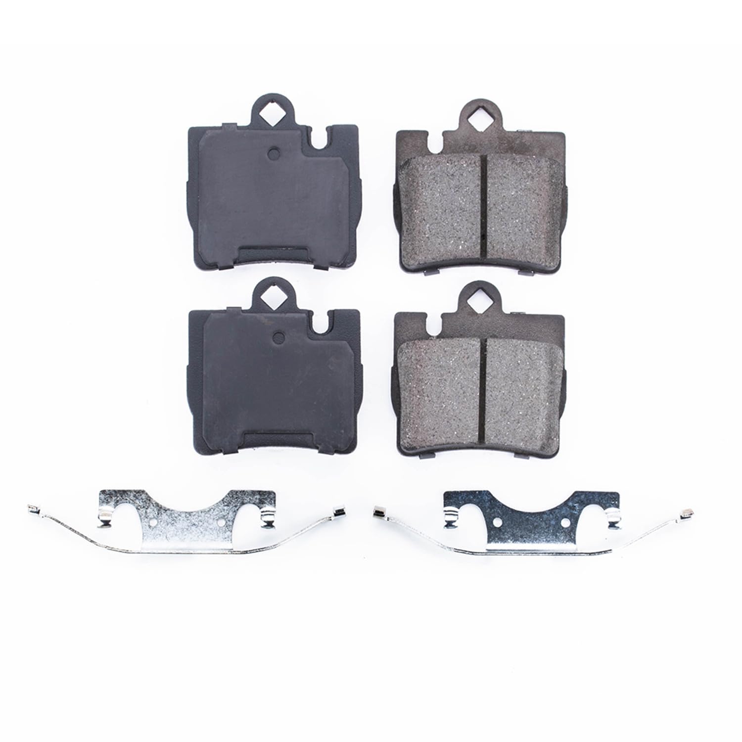Power Stop Front Brake Kit For CL500 Mercedes-Benz 2000-03 |CL55 AMG 2001-02 |CL600 2001-02 |S430 2000-03 |S500 2000-03 - Ceramic Brake Pads With Installation Hardware, 17-848