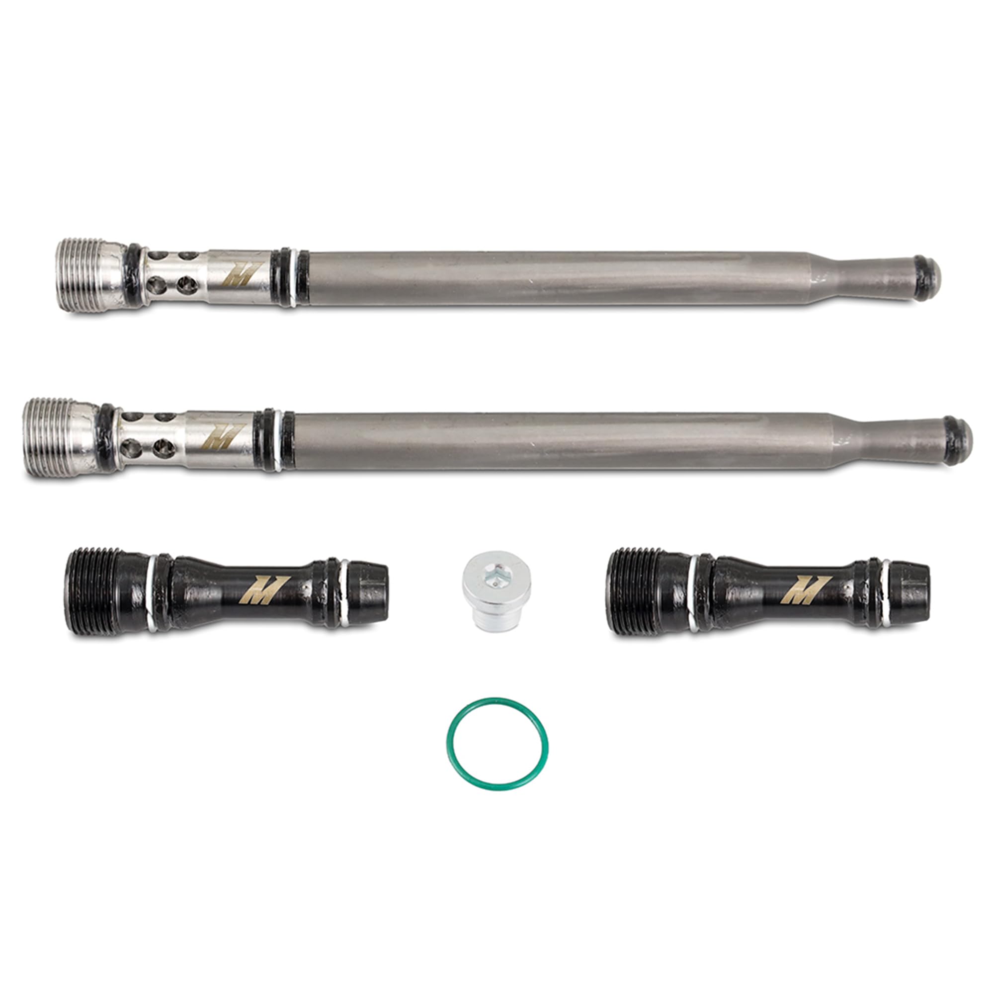 Mishimoto Diesel Stand Pipe and Dummy Plug Kit MMSP-F2D-05, fits Ford Powerstroke 6.0L, 2004.5-2011