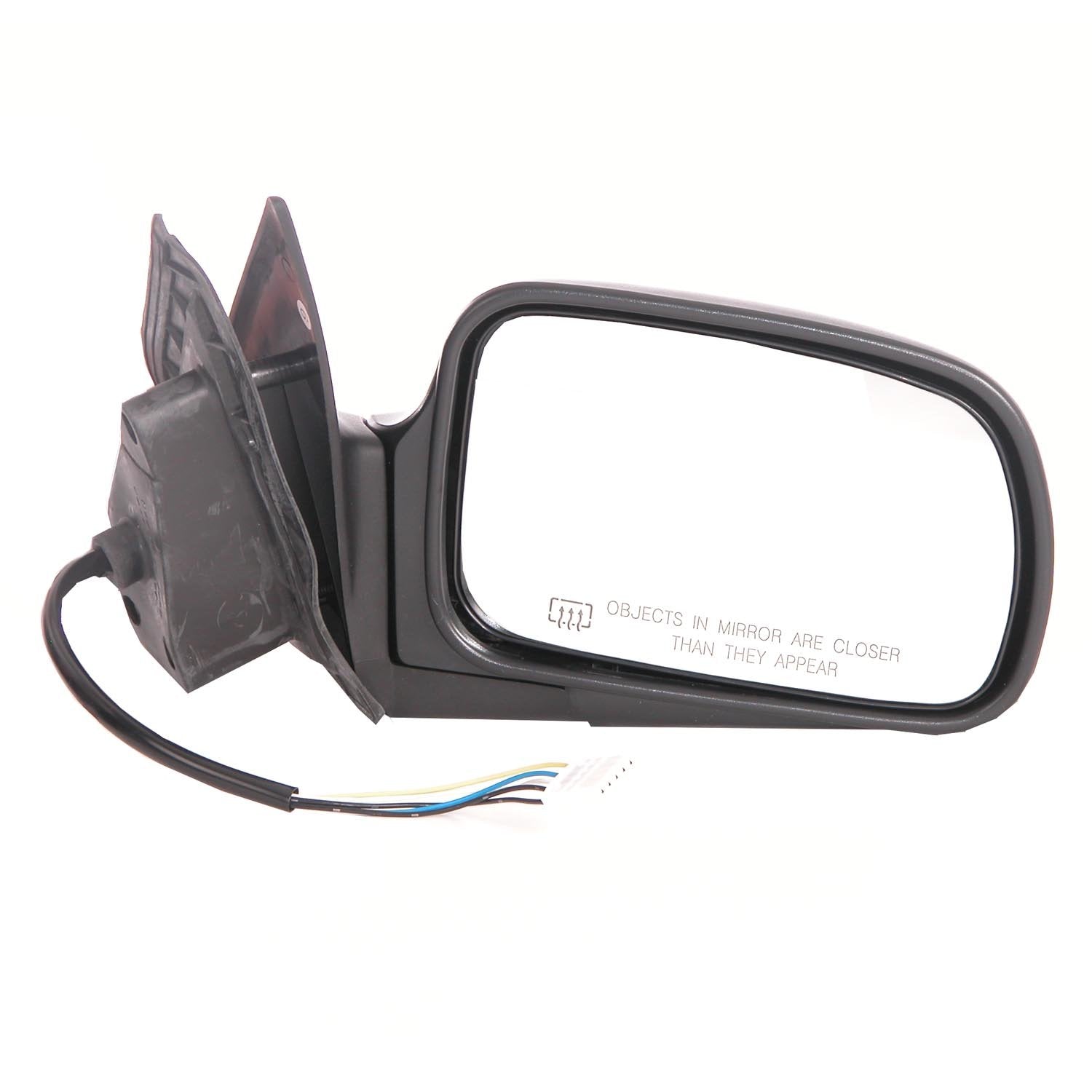 CIPA Original Style 19711 Replacement Mirror Mercury Passenger Side Power Remote Foldaway Heated Black