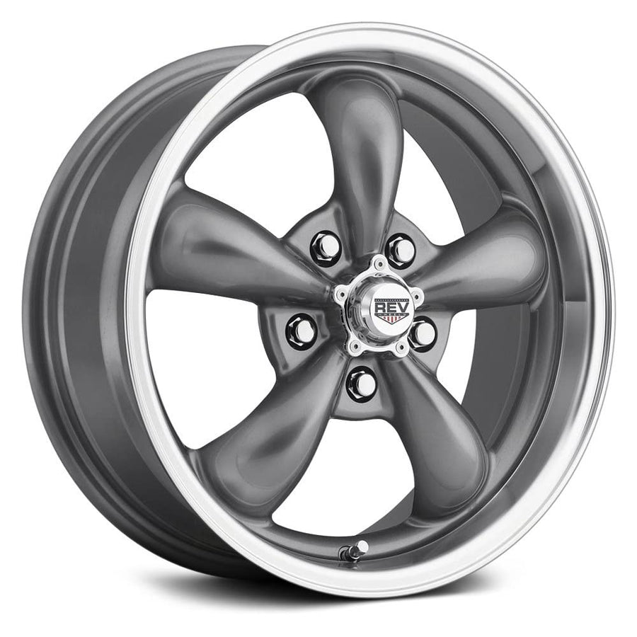 100S-7907300 Drake Wheels CLSC 17X9 5X127 +00MM SIL