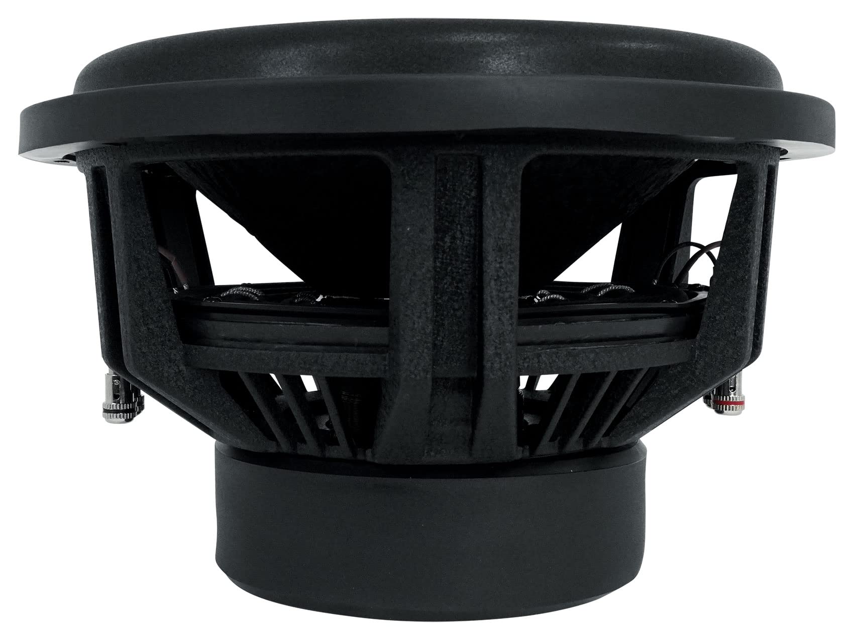 BAMF-124 Power Acoustik BAMF Series Subwoofer (12", 3,500 Watts max, Dual 4Ω), Black