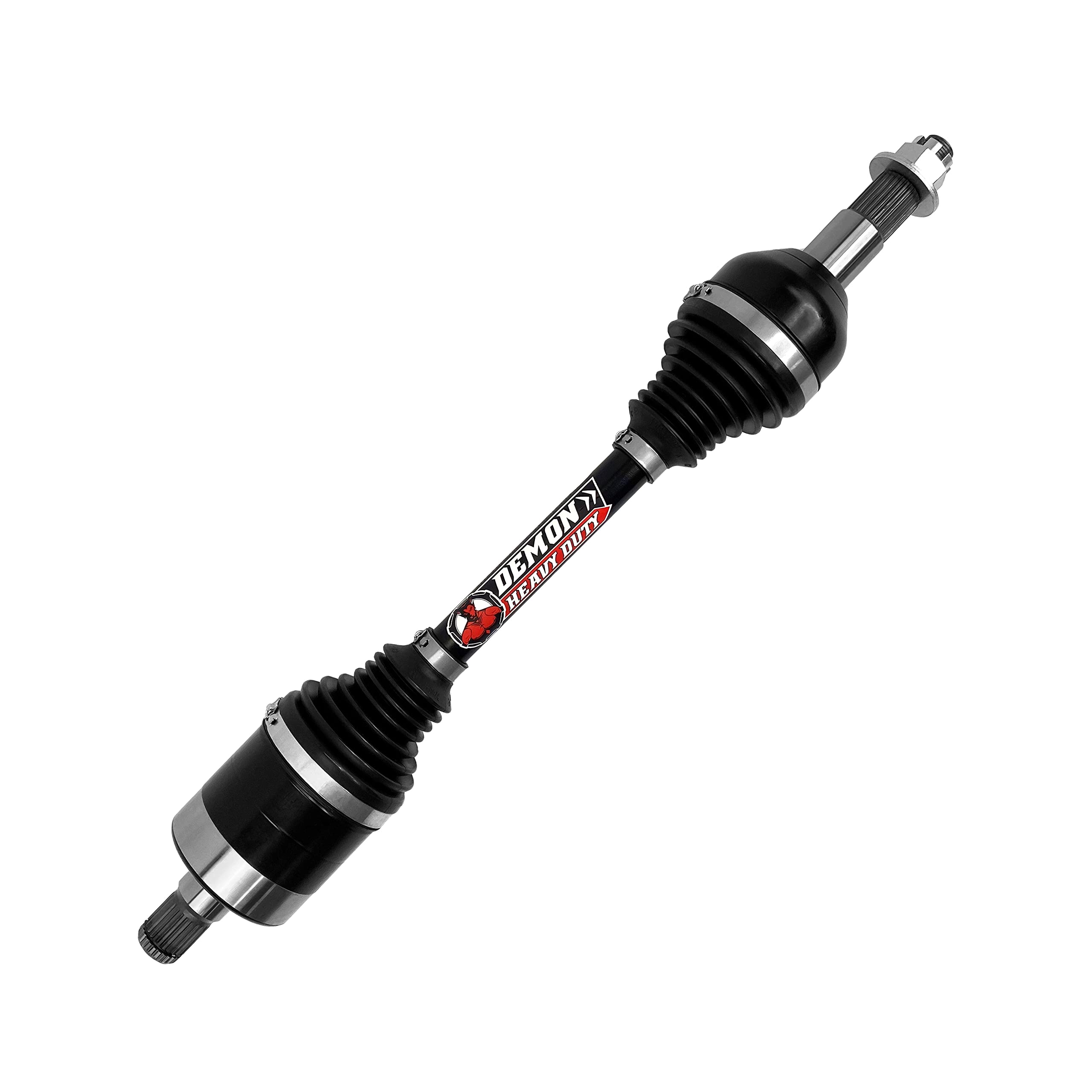 Rear Left Heavy Duty Axle for Can-Am Outlander/Renegade Demon Powersports, Made Up of 4340 Chromoly Steel, in Dual Heat Treated High Strength, Gives Wider Angles (See Fitments Below) OEM: 705501847