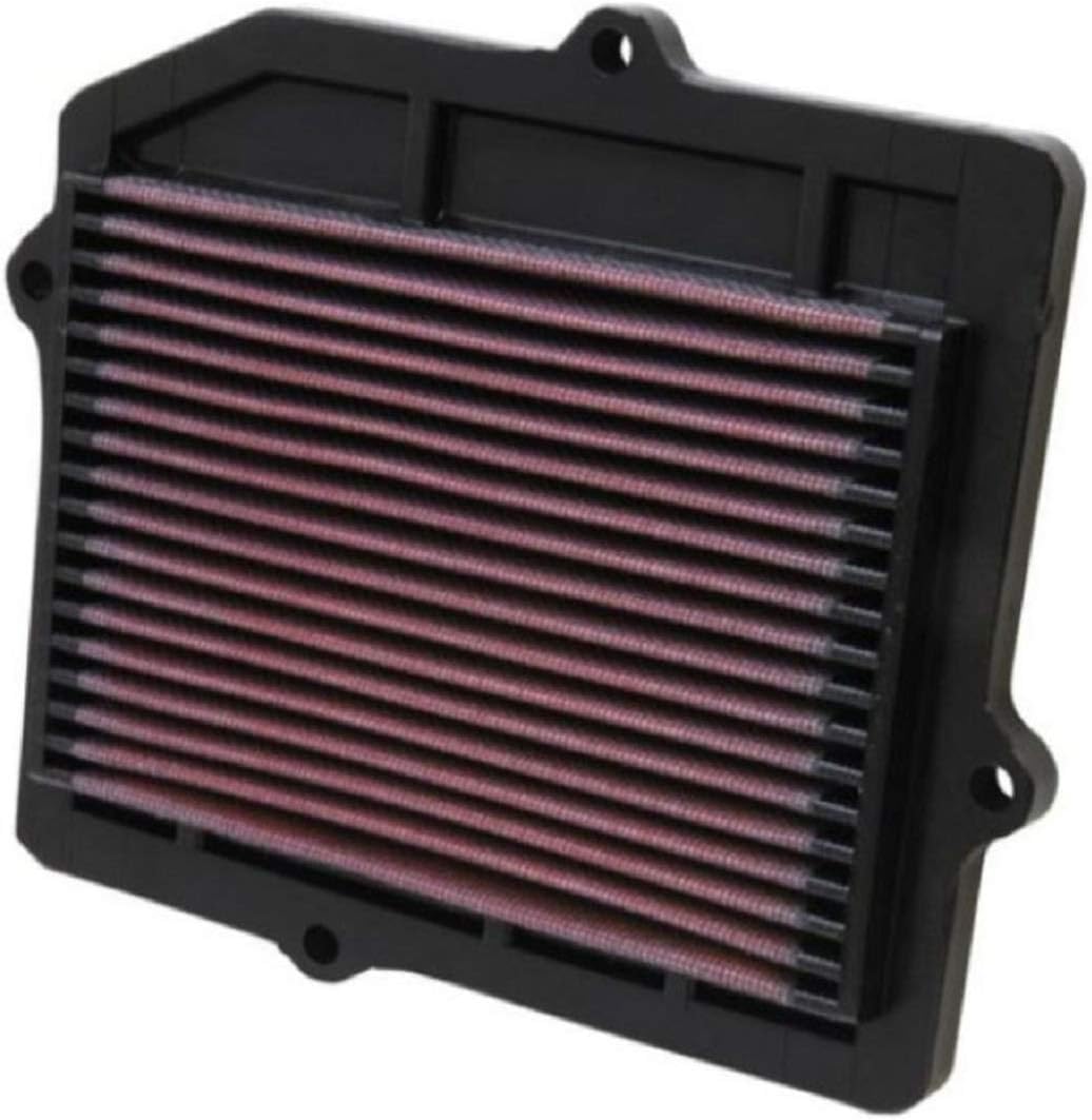 K&N Engine Air Filter: Premium, Reusable, Washable, Clean Every 75,000 Miles, Replacement Car Air Filter: Compatible with 1987-1995 HONDA (Civic, II, III, IV, CRX, I, II, Shuttle), 33-2025