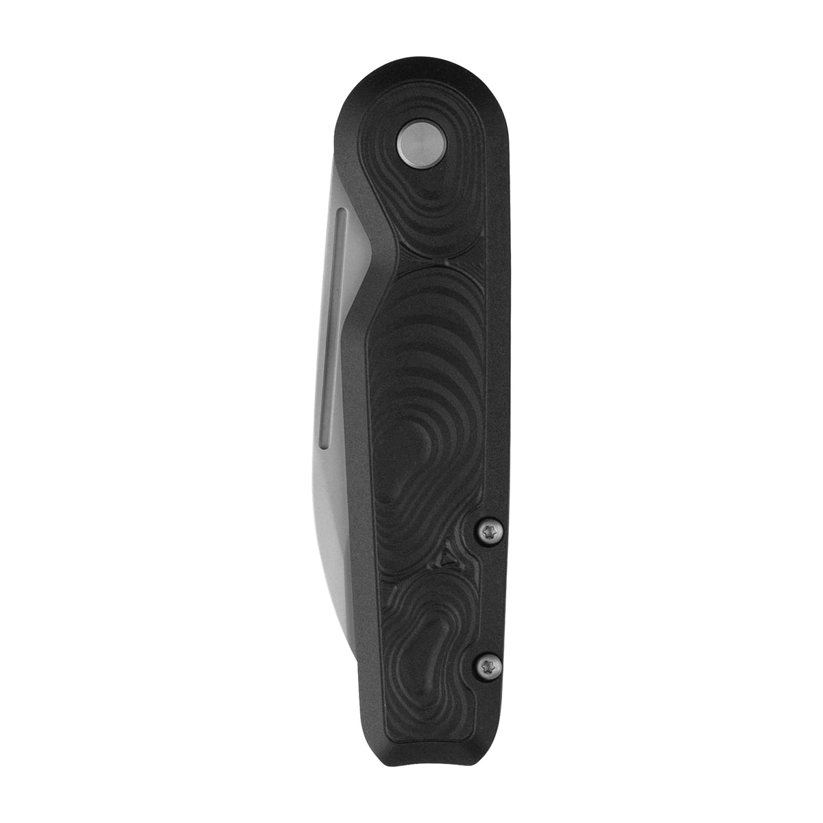 Kershaw Sheepsfoot Platform Pocket Knife, 2.75-in. Blade, Manual Nail Nick Opening, Slipjoint Lock (2090) Black