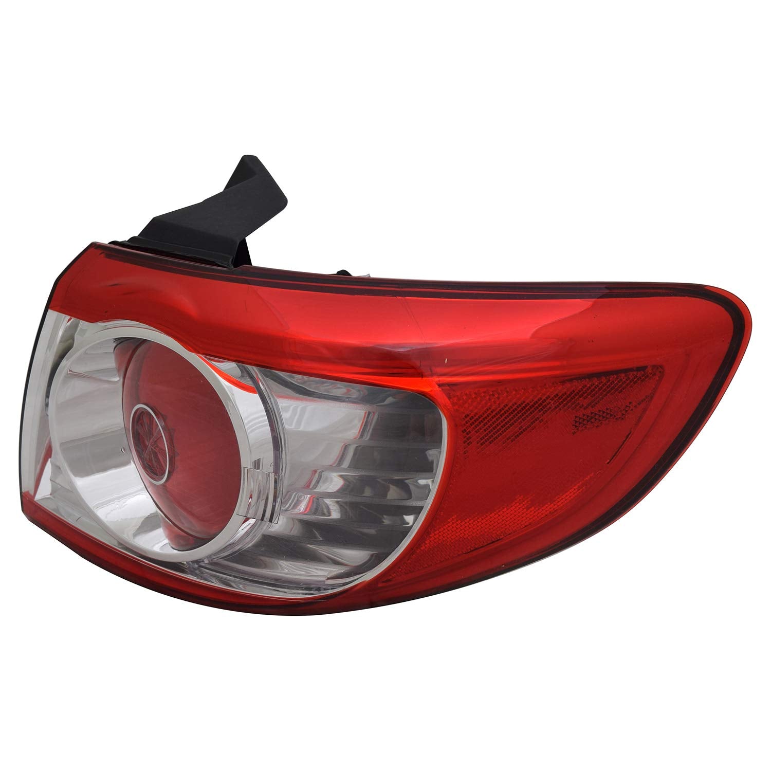 Right TYC Tail Light Assembly Compatible with 2010-2012 Hyundai Santa Fe