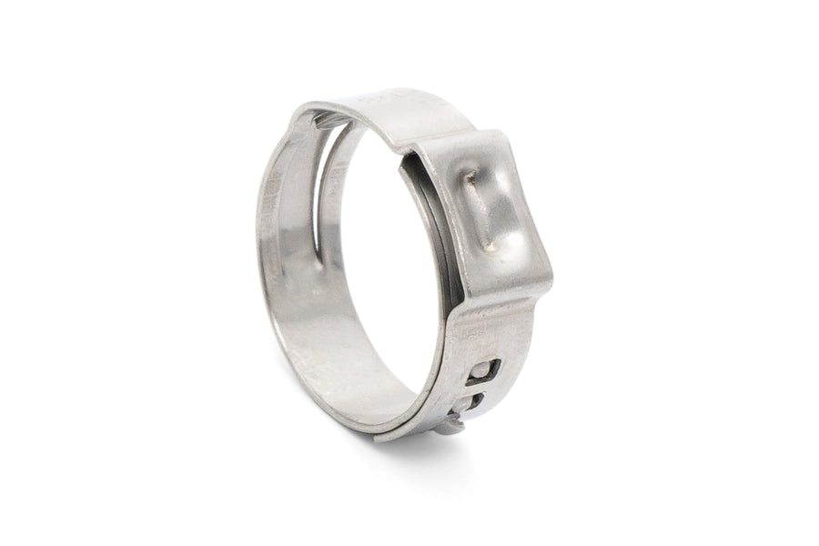 Stainless Steel HPS Ear Clamp, Effective Diameter Range: 39.3mm - 42.5mm, 10 pcs per Pack, EC-0425x10
