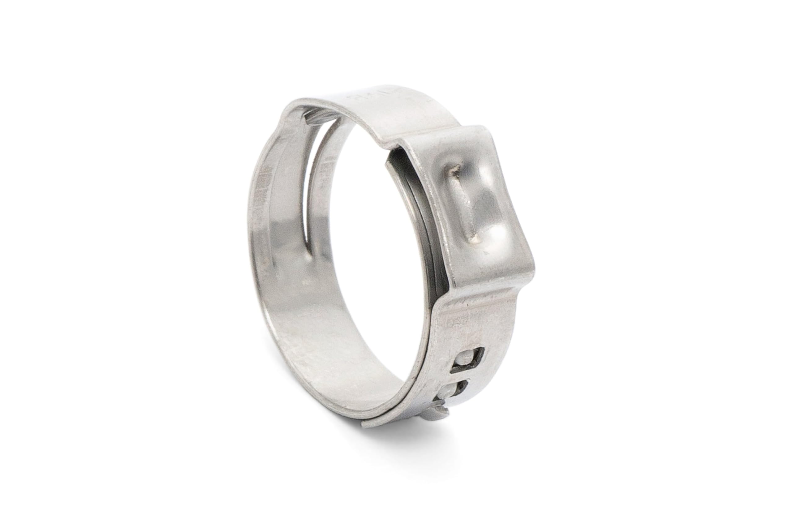 Stainless Steel HPS Ear Clamp, Effective Diameter Range: 37.8mm - 41.0mm, 10 pcs per Pack, EC-0410x10