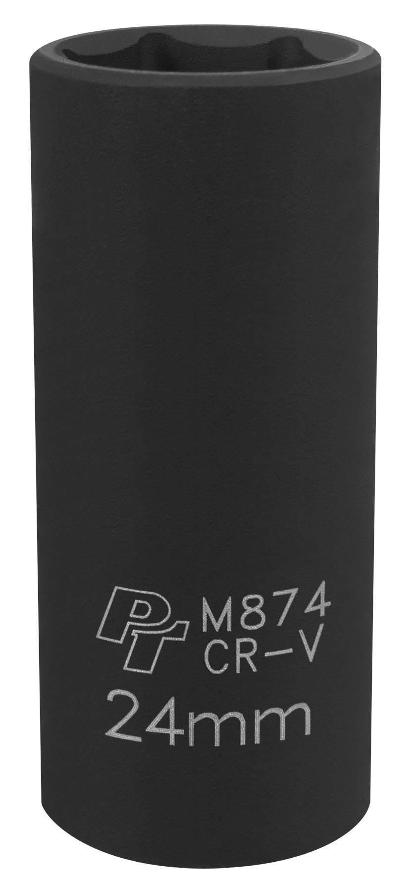 M874 Performance Tool 1/2 Drive 6pt Impact Socket, 24mm