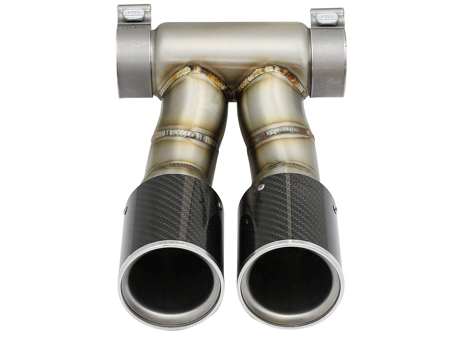 304 SS aFe Power Carbon Fiber Exhaust Tip for Porsche Cayman S/Boxster S 49C36413-C