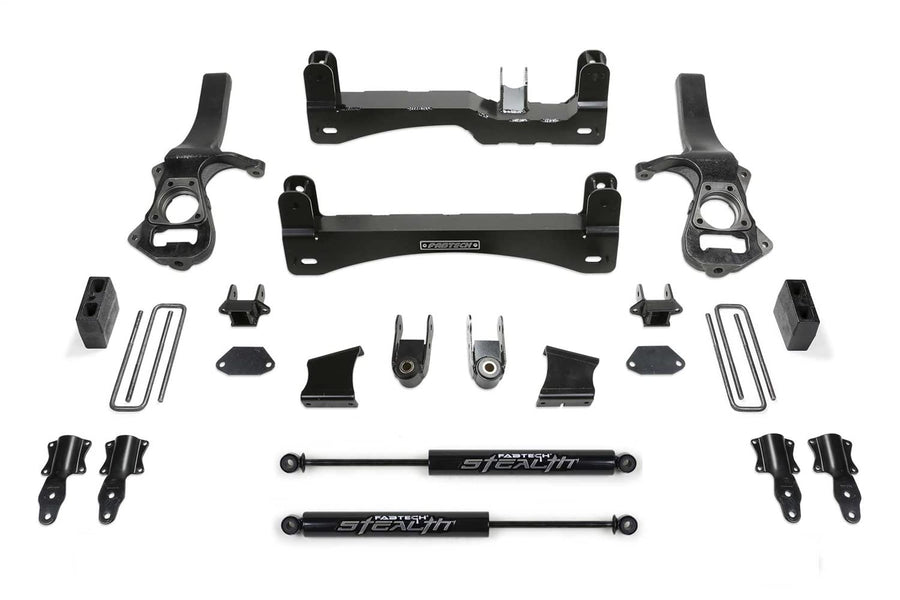 K1150M Fabtech Basic Lift System w/Shocks 6 In. Lift w/Rear Stealth Shocks Basic Lift System w/Shocks