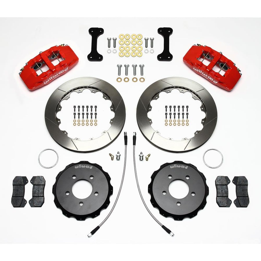 140-12048-R Wilwood KIT,FRONT,FFR,DP6,12.88x1.00,RED