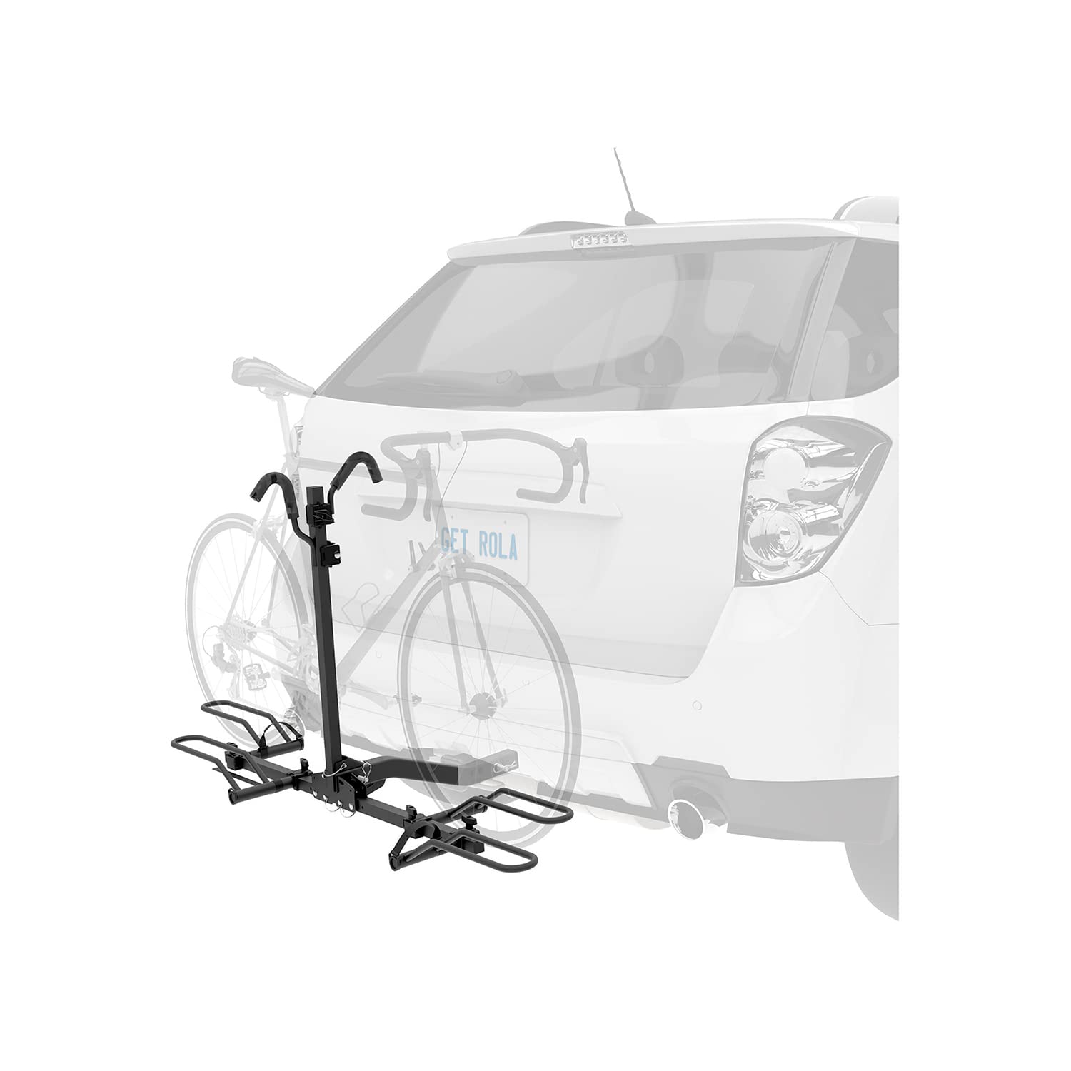 Pro-Series 63134 Pro Series Q-Slot 2 Black 2-Bike Hitch Mounted Bike Carrier
