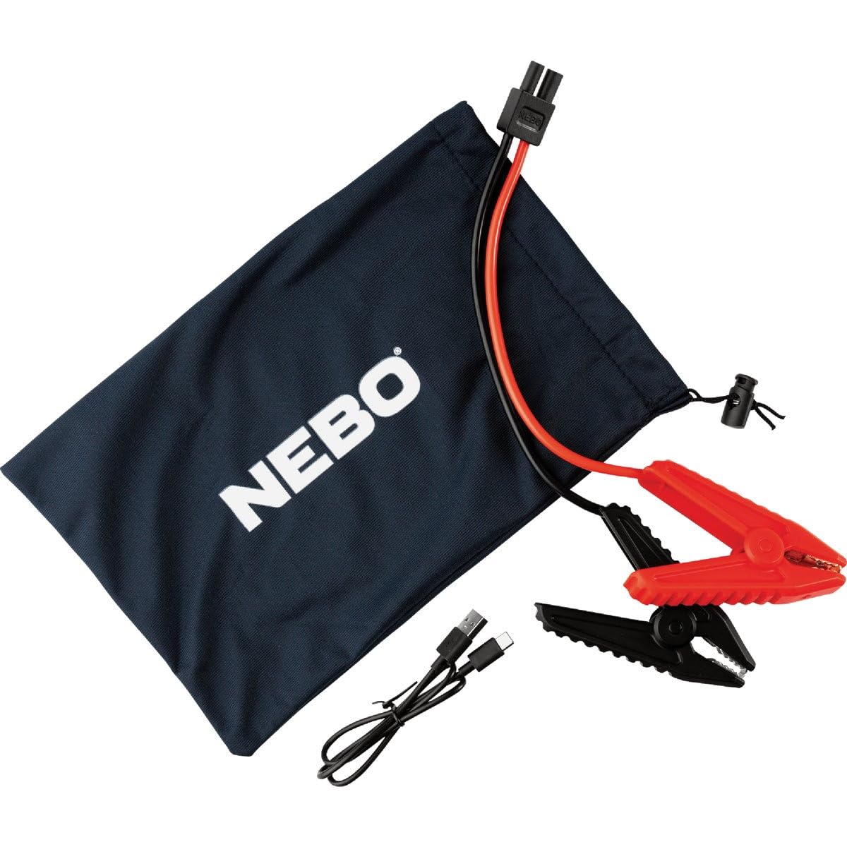 Assist NEBO 1000XP Portable Car Battery Jump Starter | 24.4Wh Power Supply Jump Box Restarts 12V Cars & ATVs, 25 Battery Boosts from 1 Charge, Integrated Emergency Floodlight, USB Ports, TSA Approved
