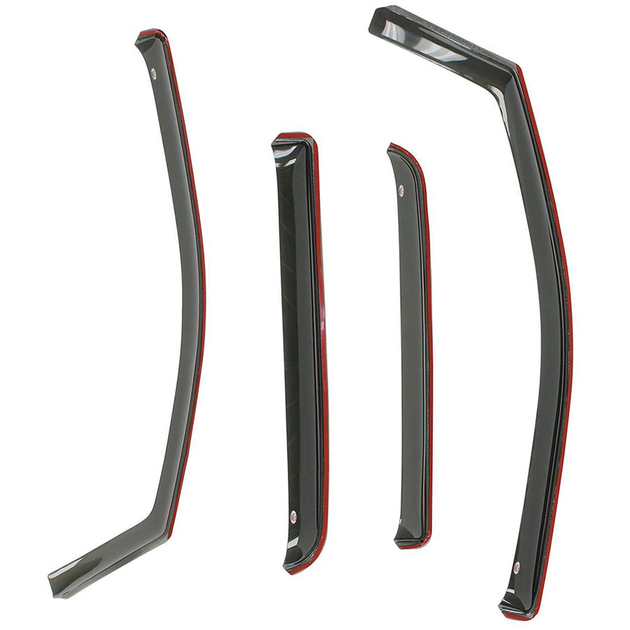 Westin 72-35401 Wind Deflector in-Channel 4pc fits 2009-2018 Ram 1500 2019-2024 1500 Classic 2010-2025 Ram 2500 3500 Crew Cab Mega Cab
