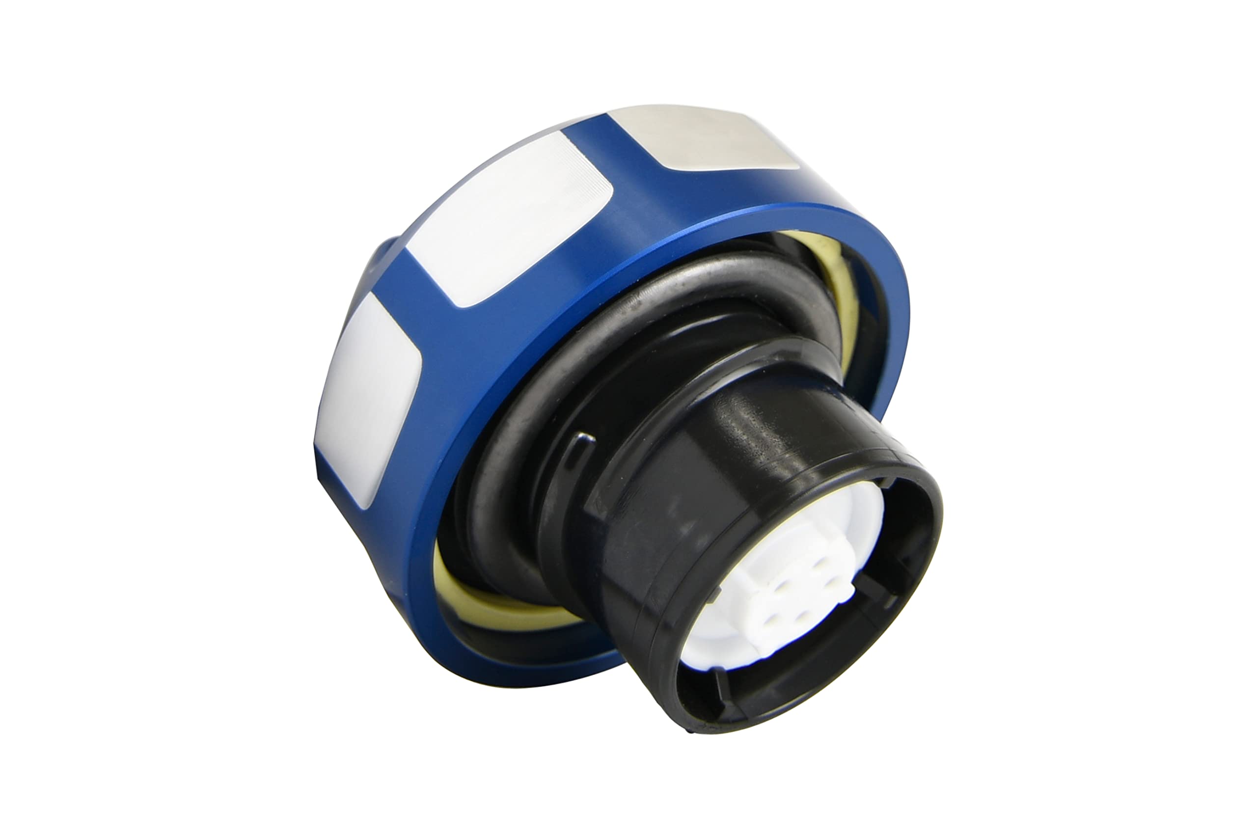 Fuel Cap Sinister Diesel for 2008-2020 Ford Powerstroke (Blue)