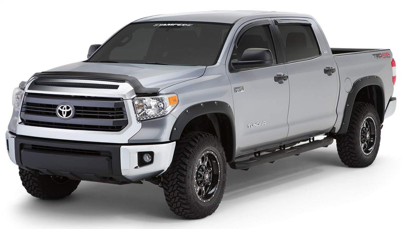 Pocket / Rivet Fender Flares Stampede Products | Ruff Riderz | Fits 2014 - 2021 Toyota Tundra (66.7/78.7/97.6" Bed), Black | 4 pcs., 8431-2