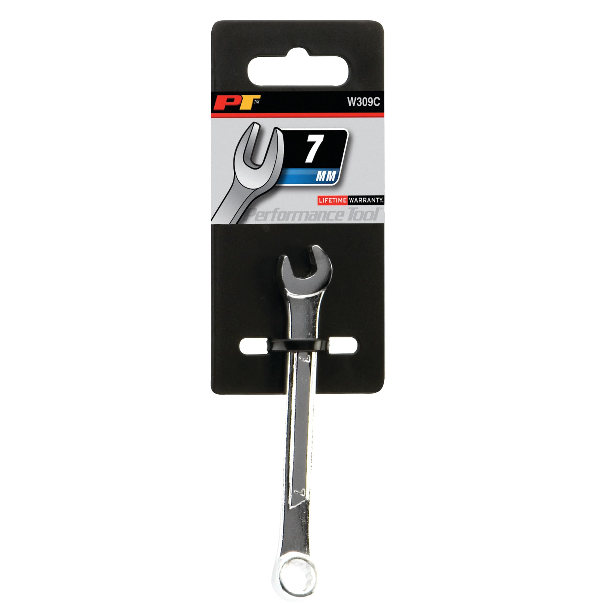 W309C Performance Tool Combination Wrench, 7mm