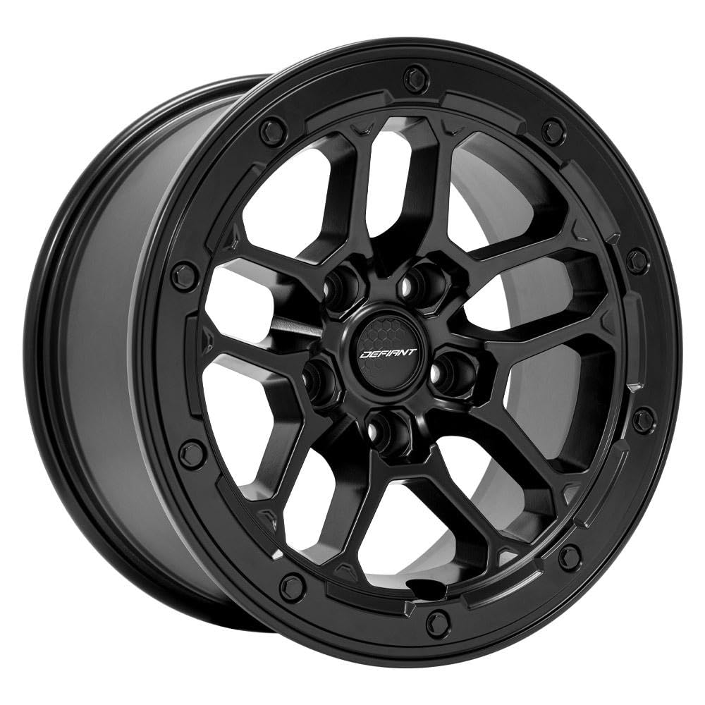 DF01 Wheels DEFIANT 17x8 5x5 +12et in Satin Black