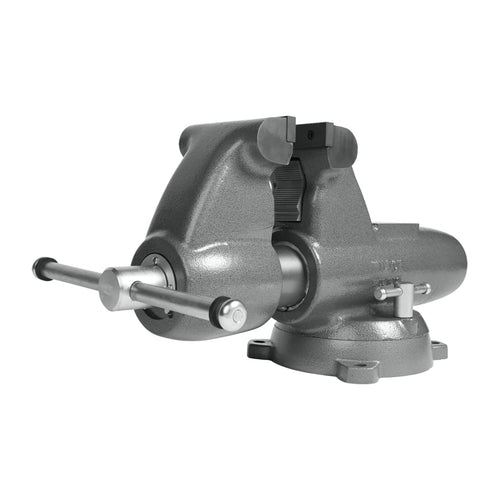 6" Jaw Width Wilton Pipe & Bench Vise, 9" Max Jaw Opening, 6-5/8" Throat (Model C-3)