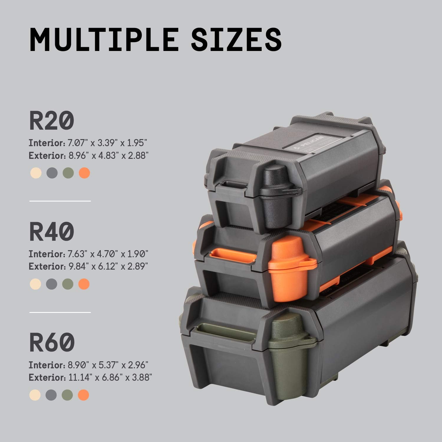 R20 Pelican Case (OD Green)