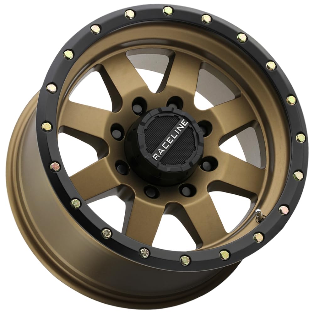 935BZ Raceline Wheels DEFENDER Matte Bronze Wheel (18 x 9. inches /8 x 170 mm, -12 mm Offset)