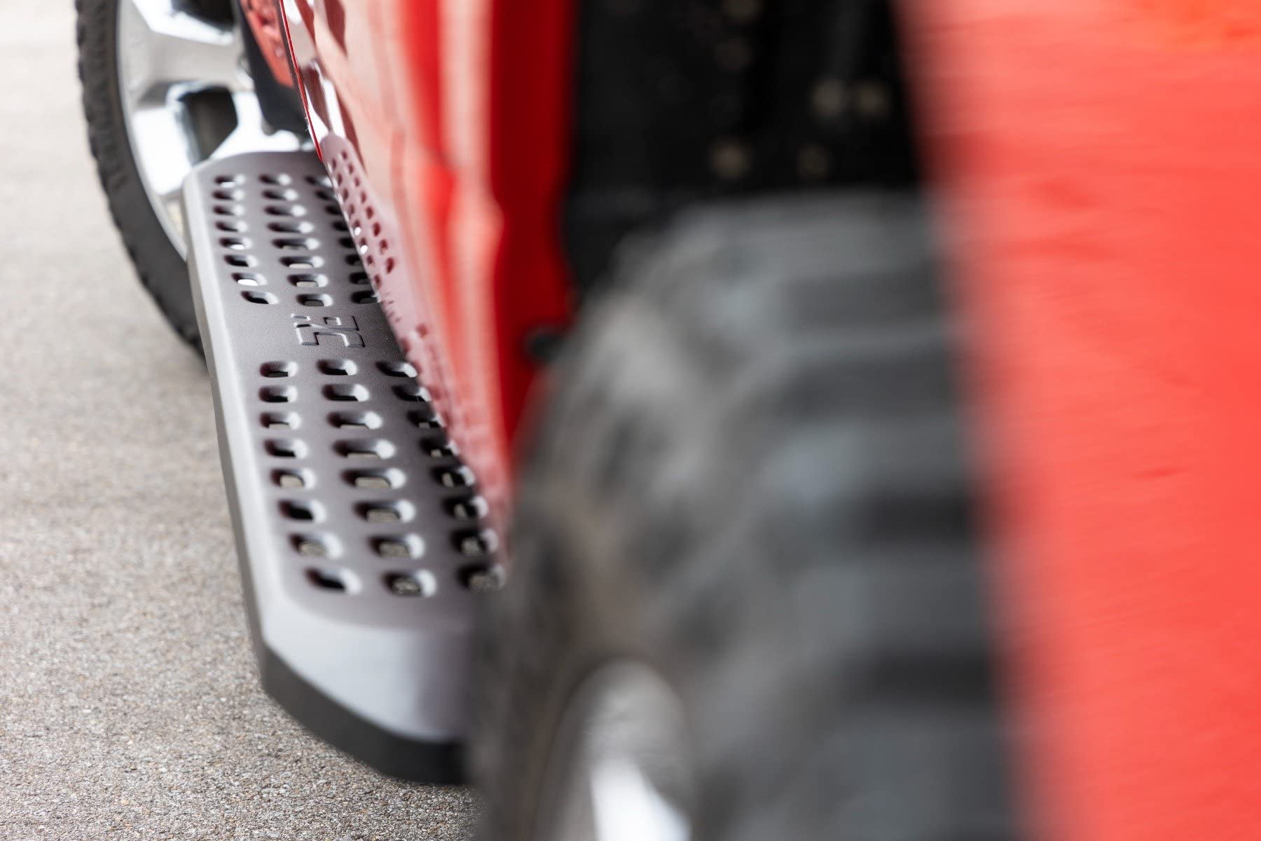 Rough Country RPT2 Running Boards for 1500 Ram (2019-2025) & 1500 TRX (2021-2024) Crew Cab - Sleek Profile, Non-Slip Step, Rust Resistant, Easy Install