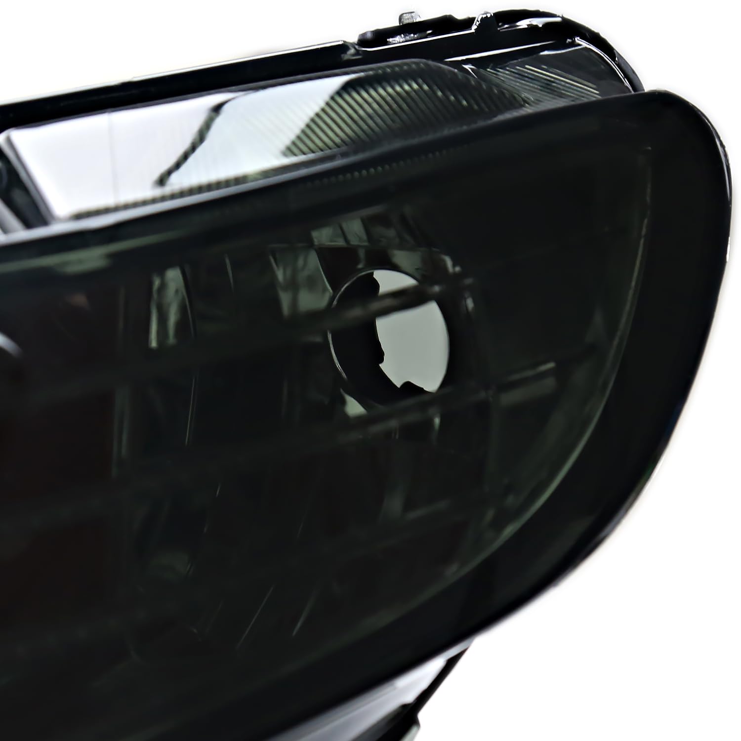 Smoke LED DRL Headlights SPEC-D TUNING Compatible with 2006-2011 Honda Civic Sedan 4DR