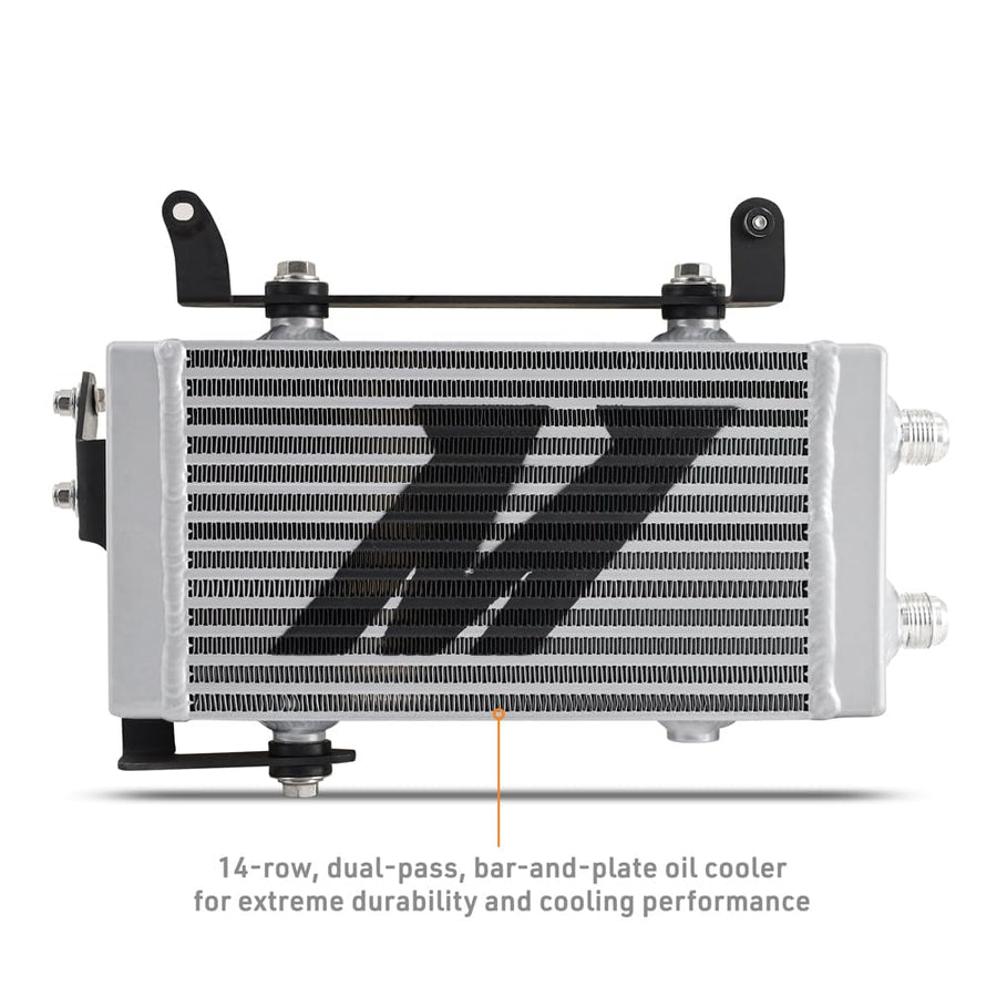 Mishimoto Non-Thermostatic Oil Cooler Kit, Silver Cooler