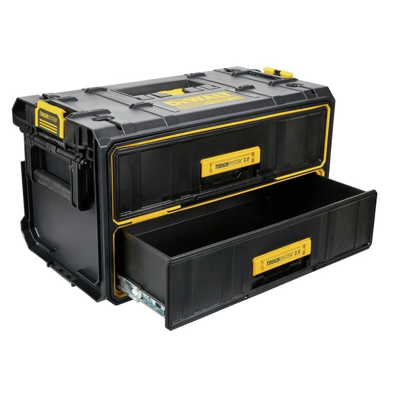 DEWALT Tool Box ToughSystem, 2.0 Two-Drawer, 21.8in. (DWST08320)