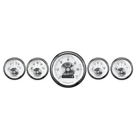 2007 AUTO METER Prestige White 5 PC. KIT Box, Wheel Odometer