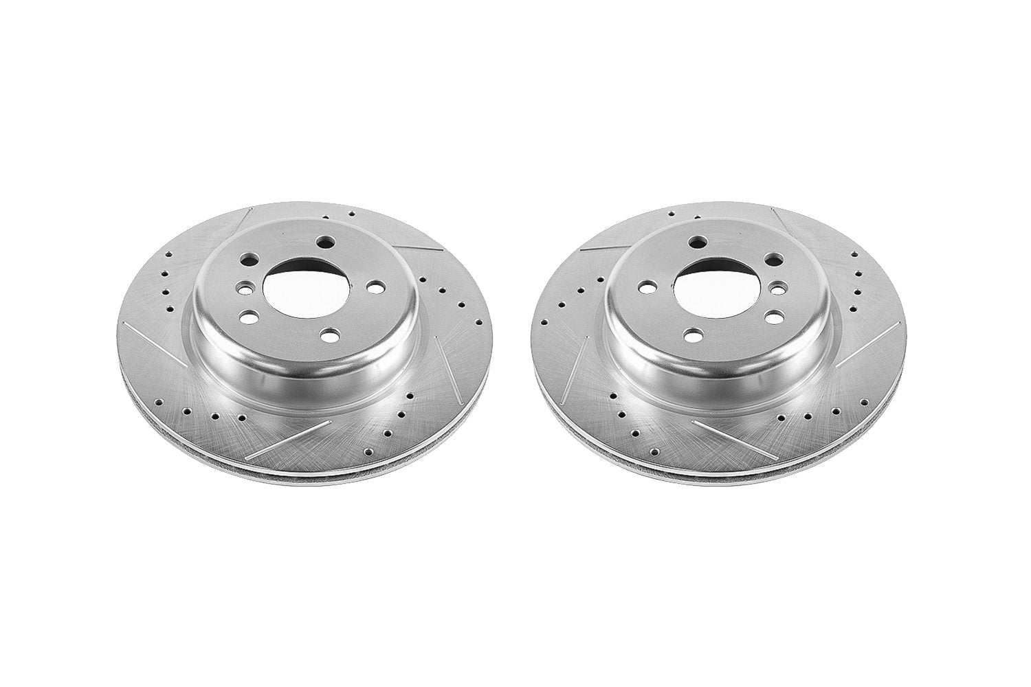 Power Stop Rear EBR1235XPR Drilled and Slotted Rotor Pair For BMW 528i, BMW 528i xDrive, BMW 535d, BMW 535d xDrive, BMW 535i, BMW 535i xDrive, BMW ActiveHybrid 5 [Model Specific]