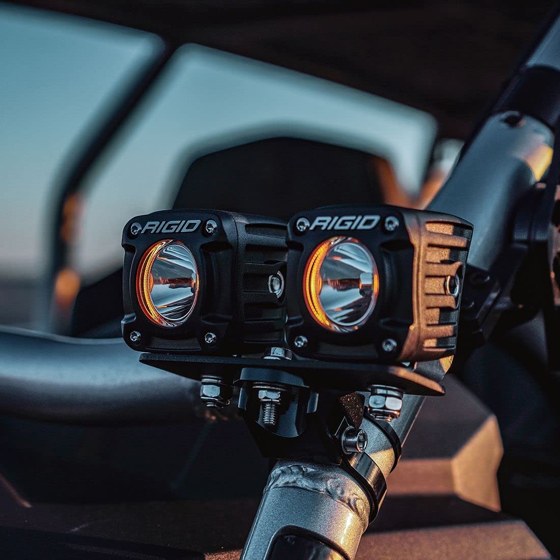 Revolve Rigid 491613 Pod with Amber Backlight Pair