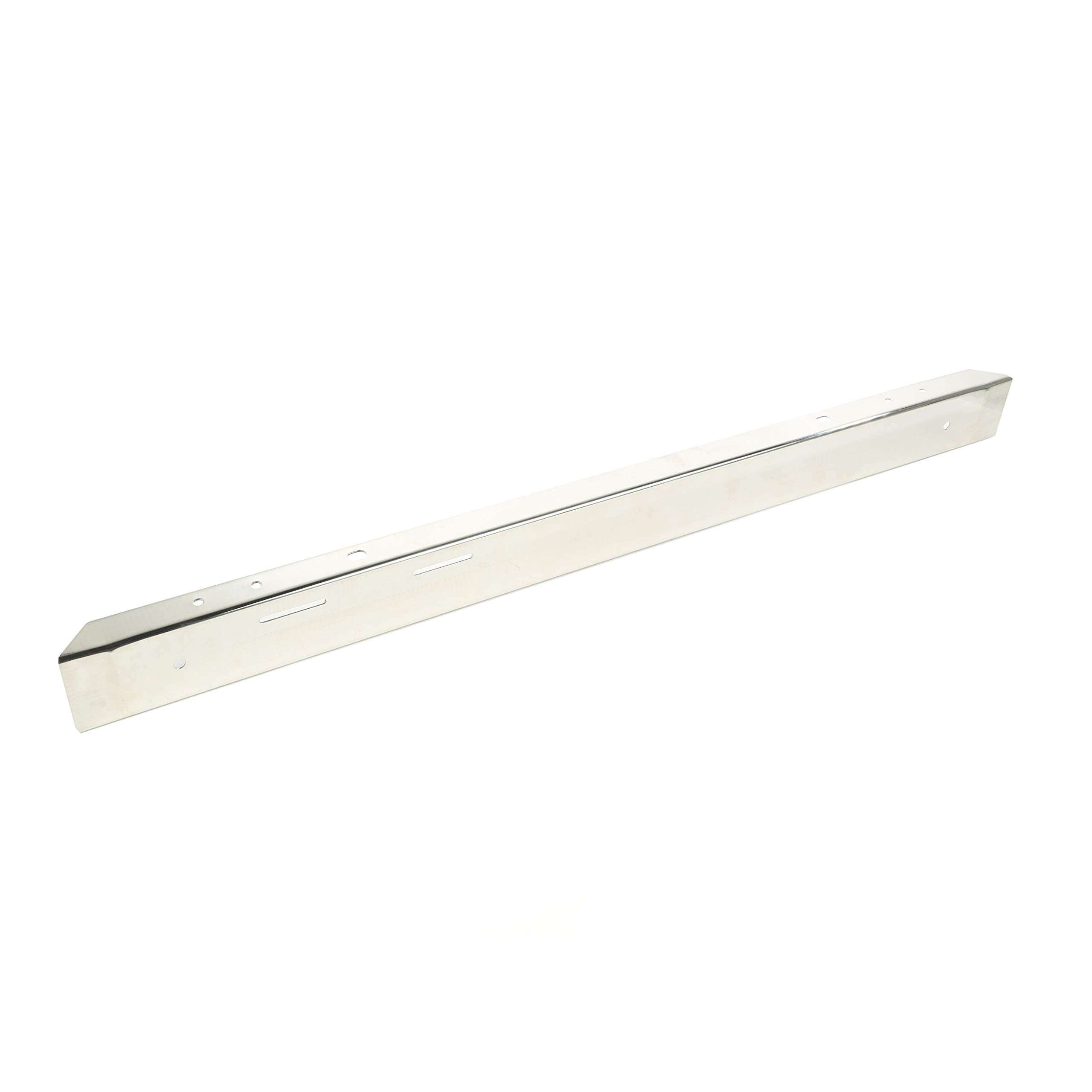 Rugged Ridge Front Stainless Steel Bumper | w/o Mounting Holes, Steel, Stainless Steel | 11107.03 | Fits 1955-1986 Jeep CJ