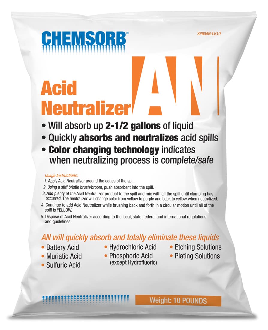 10 Pound Bag CHEMSORB an - Acid Neutralizing