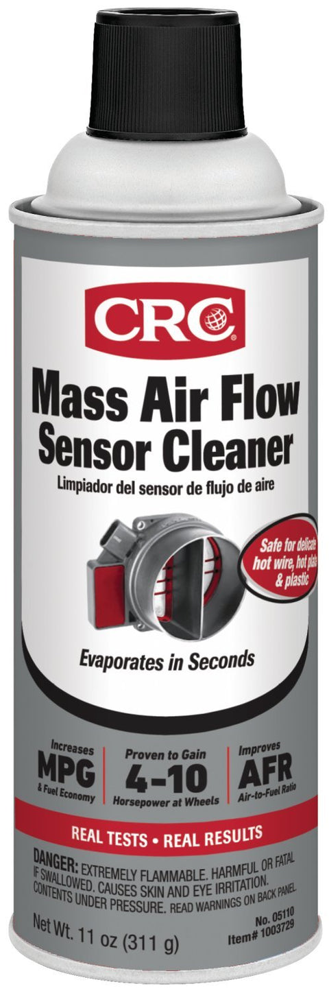 Mass Air Flow Sensor Cleaner CRC 05110 - 11 Wt Oz.