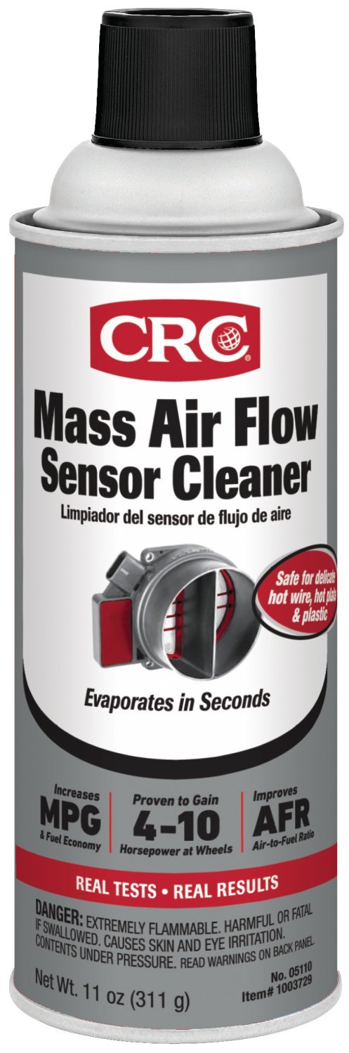 Mass Air Flow Sensor Cleaner CRC 05110 - 11 Wt Oz.
