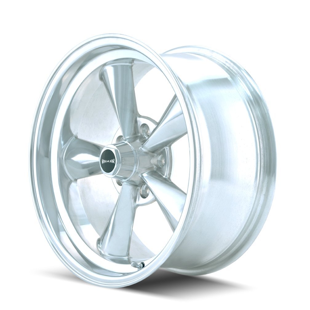 Polished Ridler 675 Wheel (17x9.5"/5x114.3mm)