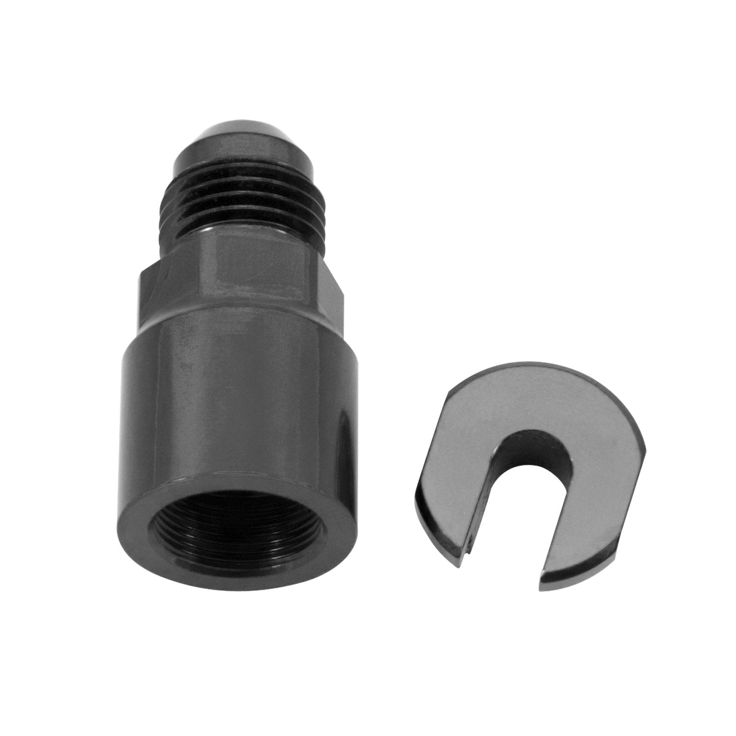 641303 Russell -6 AN Male to 1/4" SAE Quick-Disconnect Female Push-On Fitting