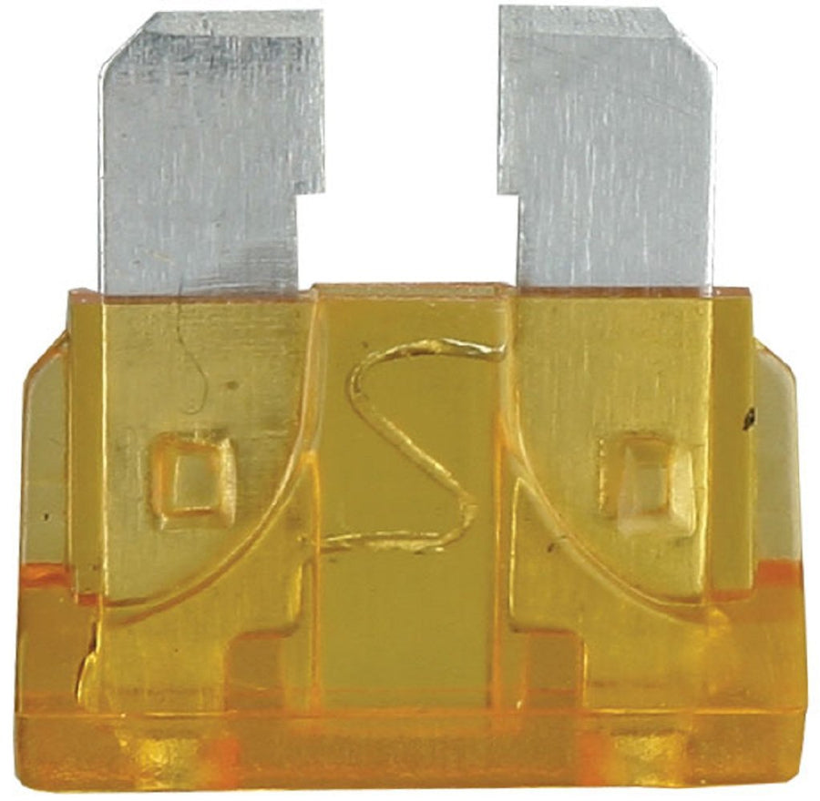 ATC5-25 Install Bay - 5 Amp ATC Fuse (25 Pack), Yellow