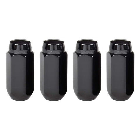 Cone Seat Style Lug Nut McGard 64022 Black (M14 x 1.5 Thread Size), (Set of 4)