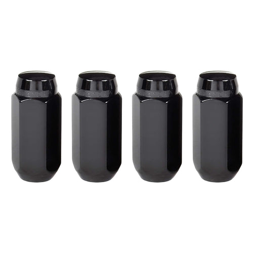 Cone Seat Style Lug Nut McGard 64022 Black (M14 x 1.5 Thread Size), (Set of 4)