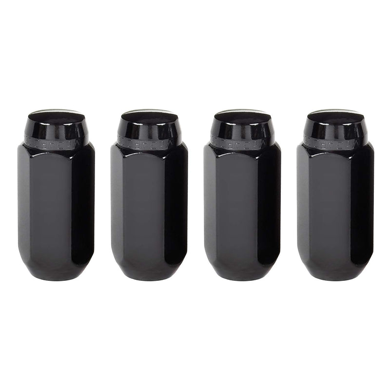 Cone Seat Style Lug Nut McGard 64022 Black (M14 x 1.5 Thread Size), (Set of 4)
