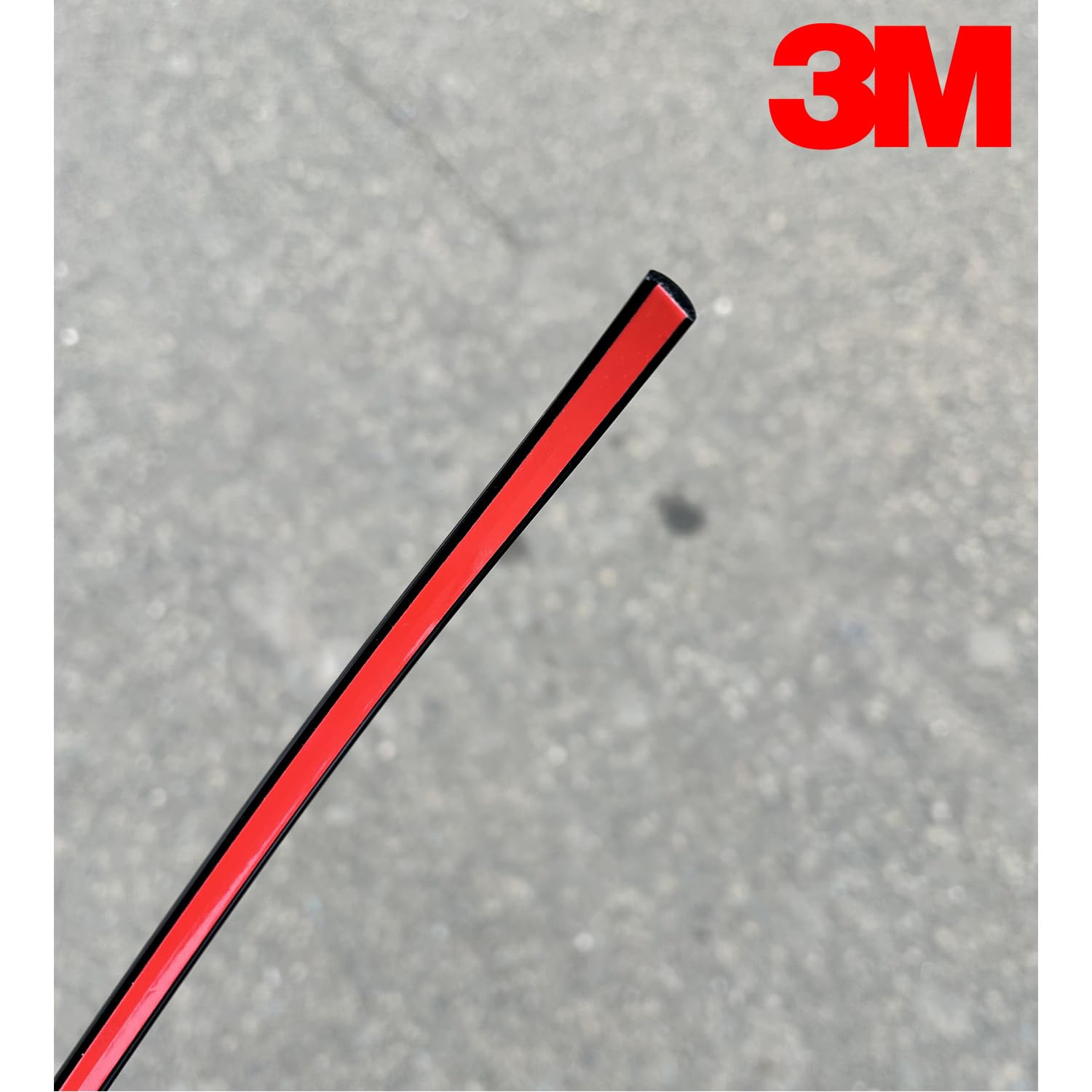 Cowles Black Tape-On Custom Edge Trim for Cars, Trucks, SUVs - Peel-and-Stick Application with 3M Adhesive Tape, Made in The USA