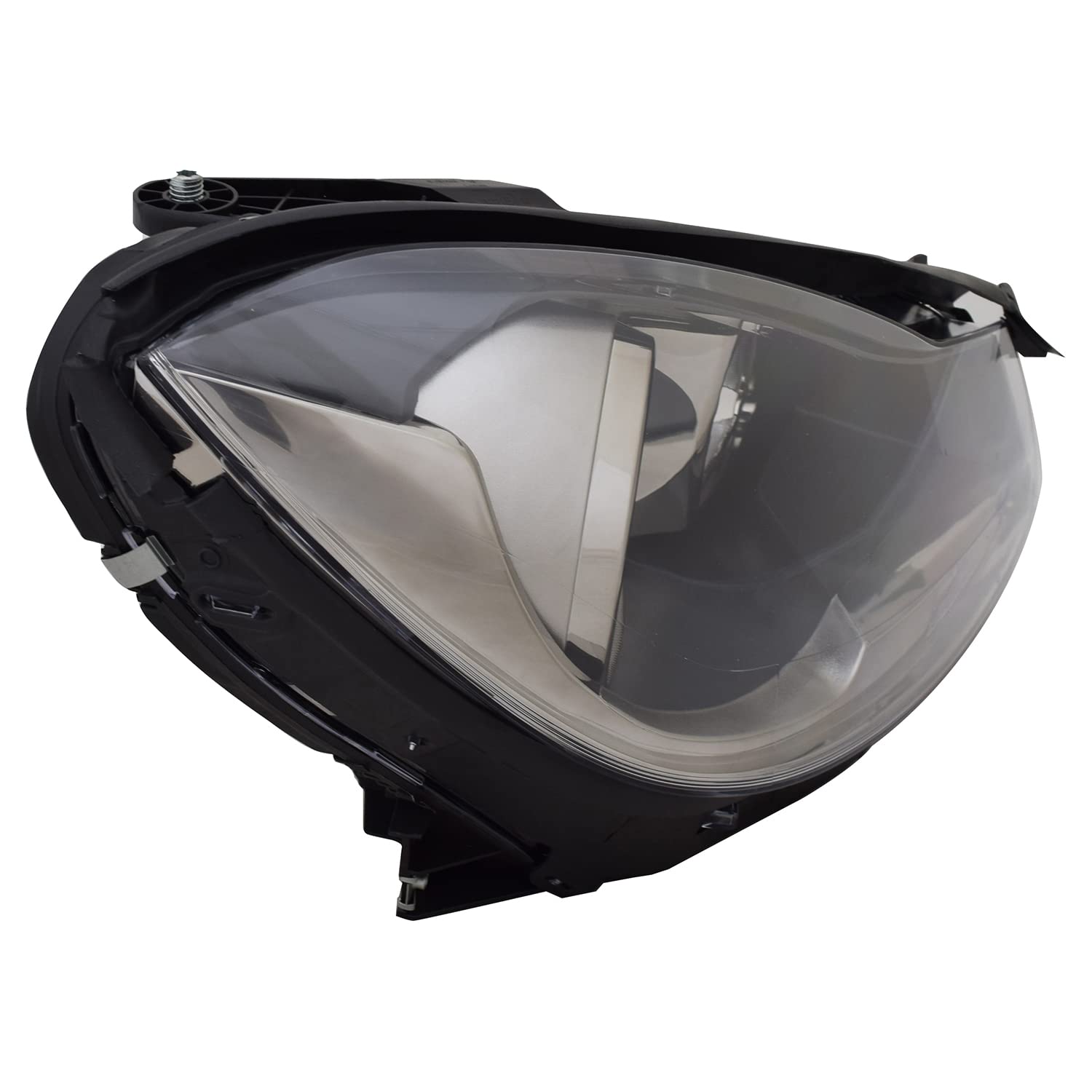 Right TYC Headlight Assembly Compatible with 2012-2015 Mercedes Benz C-Class